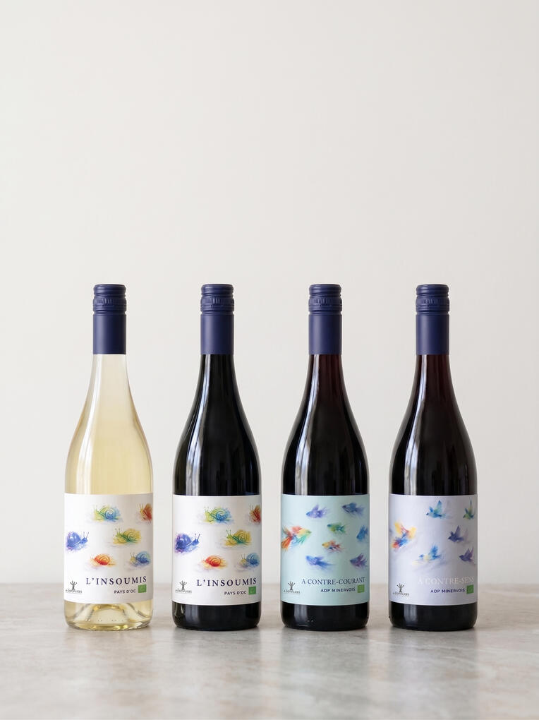 Untitled GAMME COURANTS LIBRES vin biologique - Les 4 Complices